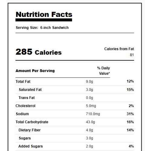 Instant Calorie and Nutrition Calculations