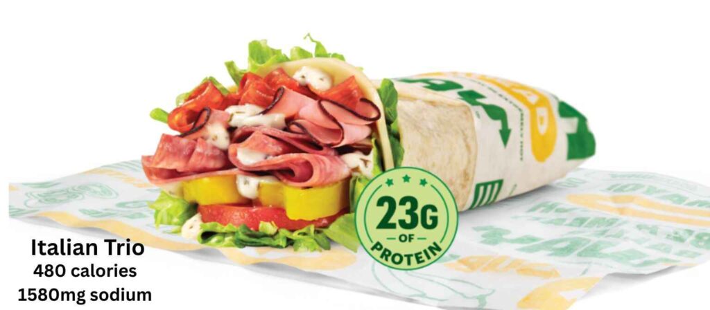 Subway Italian Trio protein pocket