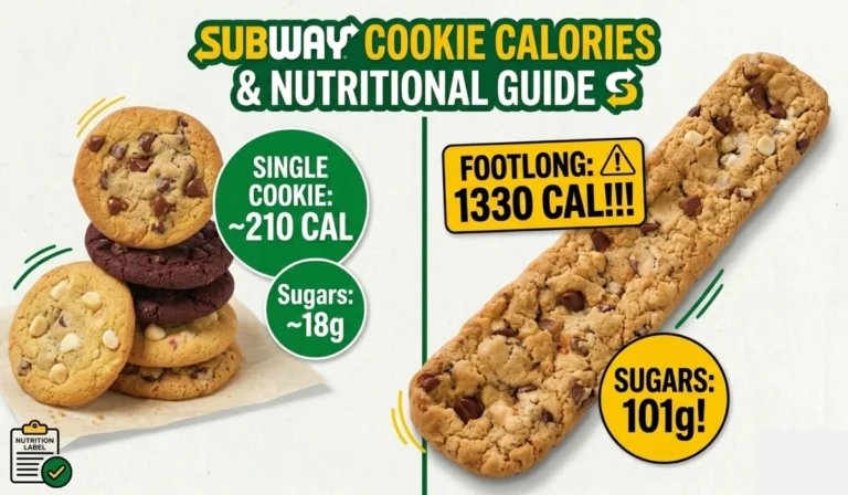 Subway Cookie Calories and Nutritional Guide