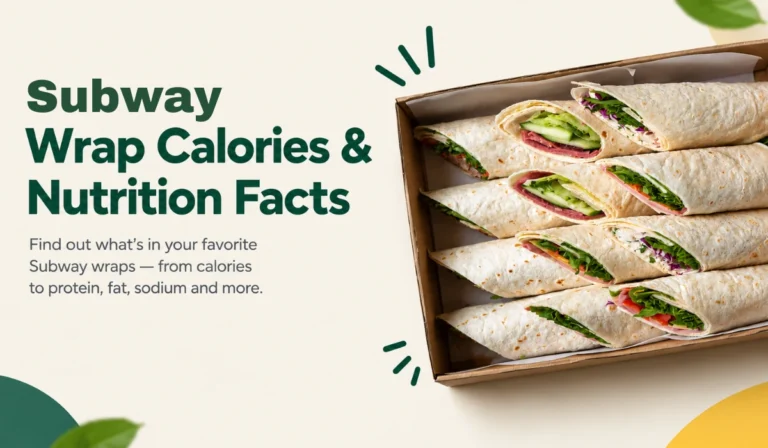 Subway Wrap Calories: Complete Nutrition Guide